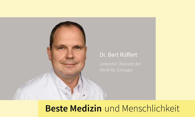 Dr. B. Rüffert Facharzt f. Urologie in Berlin, Behandlung von Prostatavergrößerung