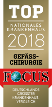 Focus-Siegel Top Nationales Krankenhau 2018 Gefäßchirurgie